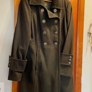 Kenneth Cole military style dress coat.